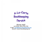 A-La-Carte Bookkeeping Services