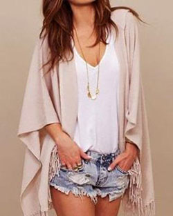¡Ideas lindas y asequibles de atuendos para la primavera + inspiración primaveral! #shorts_azules_y_blancos...: 