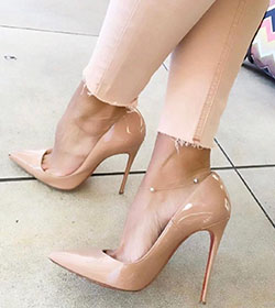 Bombas de tacón alto, Zapato de tacón alto de moda, Tacón de aguja: tacones altos,  Zapato de salón,  tacones altos para niñas  