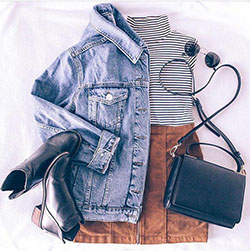 Shorts Outfit Jean jacket, Casual wear: summer outfits  