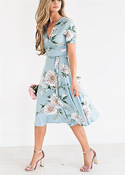 Vestido de manga corta con estampado floral para mujer Fiesta de noche de verano maxi largo bohemio para mujer: Trajes de fiesta de talla grande,  Trajes Florales  