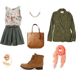 Ideas de atuendos de inviernoPantalones cortos y botas: Trajes de Polyvore 2019  