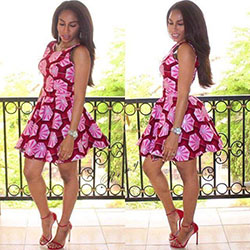 African wax prints. Black Girls Aso ebi, African Dress: 