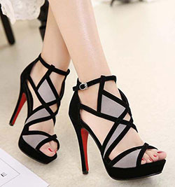 Tacones para fiesta. Moda Mujer Zapatos Diseño Especial Tacón Alto Cuero: tacones altos,  trajes de fiesta,  Zapato de tacón alto,  Zapato de salón,  Tacón de aguja,  Ideas de tacón alto,  Las mejores ideas de tacones de aguja,  Zapato de punta abierta,  Zapato plataforma  