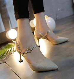 Tacones altos de gamuza - 36. Zapatos de tacón alto Hipster con hebilla de línea recta de nuevo estilo para mujer: Zapato de tacón alto,  Tacón de aguja,  gatito entero,  Ideas de tacón alto,  Las mejores ideas de tacones de aguja,  Zapatos de boda,  Zapatos sexys  