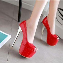 Clips para zapatos negros Decoración para zapatos con lazo Chelsea. Zapatos de tacón alto con plataforma de tacones de aguja para mujer de moda sexy: Zapato de tacón alto,  Tacón de aguja,  Ideas de tacón alto,  Las mejores ideas de tacones de aguja,  Zapato de punta abierta  