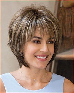 Layered Bob Hairstyles, Pixie Haircut Short hair, Bob cut: 
