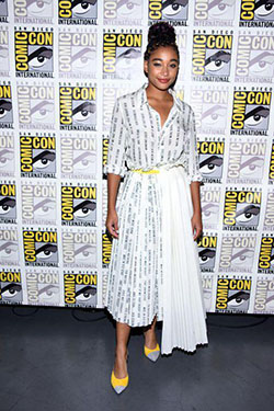 Comic-Con de San Diego. #TheLIST Mejor vestida: 27 de julio de 2018: vestidos de alfombra roja,  El poder de Stenberg,  Fotos de poder  