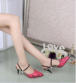 Zapatos de tacón con correa en el tobillo negros para mujer Zapatos de tacón tipo lápiz con punta en punta: Zapato de tacón alto,  Zapato de salón,  Tacón de aguja,  Piso de ballet,  Ideas de tacón alto,  Las mejores ideas de tacones de aguja  