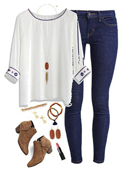 Top azul con hombros descubiertos, ropa casual casual: traje de mameluco,  Trajes de Polyvore 2019  