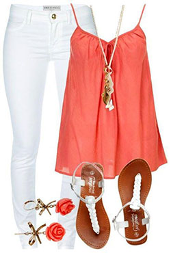 Trajes de verano para damas, ropa casual, camisa de vestir: Atuendos Informales,  MODA,  Trajes de verano de Polyvore  