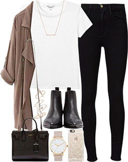 Tendencia de moda Polyvore 2019 | Atuendo informal de viernes: Trajes de Polyvore 2019  