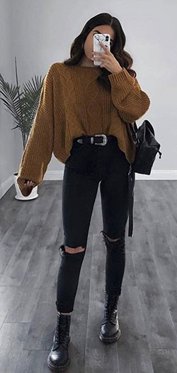 Moda grunge, Ropa casual: moda grunge,  Ideas de ropa de calle  