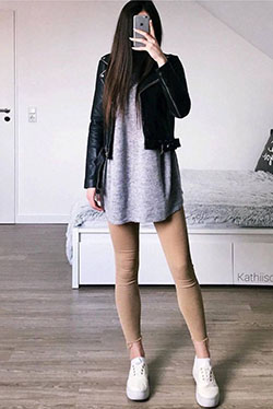 Modelo de moda, Ropa casual, Blog de moda: Chaqueta de cuero,  blogger de moda,  Ideas de ropa de calle  