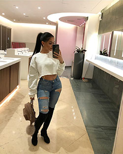 Chica femenina, Moda Killa: adolescente con curvas,  instamoda,  Negz Negar  