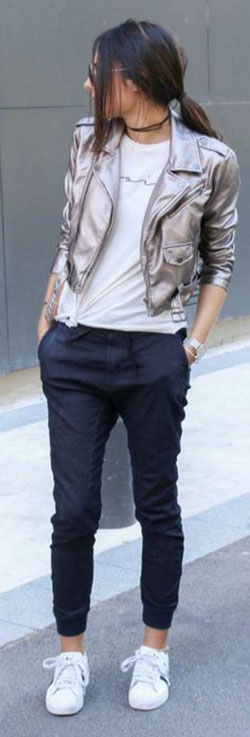 Úsalo con joggers azules: Ideas de ropa de calle  