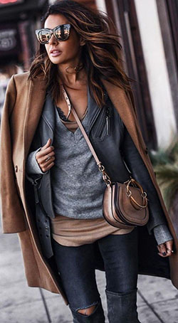 Modo de capas femme: blogger de moda,  Ideas de ropa de calle  