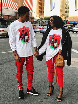 Couple relationship matching outfits on Tumblr: Matching Outfits  
