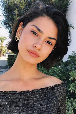 Peinados cortos para niñas 2019: Peluca de encaje,  corte bob,  Cabello corto,  corte pixie,  corte de pelo normal,  Peinado de cara redonda  