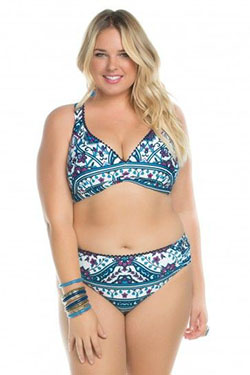 Bikinis finos y encantadores becca, siempre para mí: trajes de baño,  Modelo de talla grande,  bikini  
