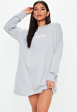 Ideas de vestidos de camiseta larga de estilo callejero: Traje de camiseta  