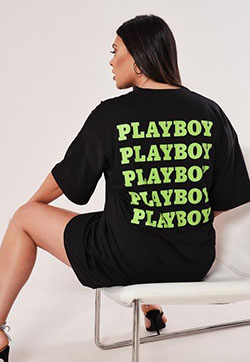 Camisa oversize de estilo femenino: Traje de camiseta  
