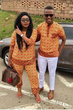 ¡Ideas de cócteles! estampados de cera africanos tradicionales modernos africanos: paño kente,  Trajes de pareja a juego  