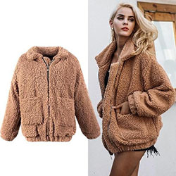 Buenas ideas de atuendos para probar chaquetas abrigadas y esponjosas, ropa de piel: trajes de invierno,  ropa de piel,  Piel sintética,  Forro polar  
