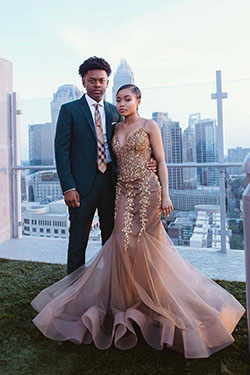 Prom dresses black people, Vestido de noche: trajes de fiesta,  vestido sin espalda,  Vestido de noche,  vestido de bola,  trajes de pareja,  Ropa formal  