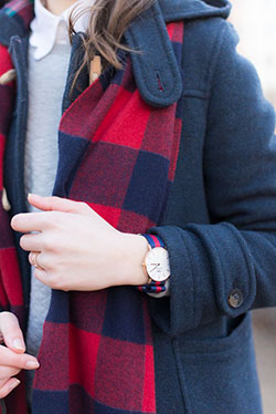 bufandas: blogger de moda,  Estados Unidos,  Trajes De Bufandas  