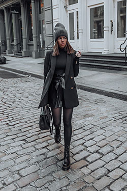 Shorts de cuero con doc martens: Atuendos Con Botas  