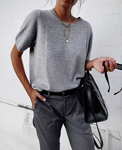 Fantásticos diseños de looks básicos de mujer, Blog de moda: blogger de moda,  Semana de la Moda,  Ideas de atuendos universitarios,  Accesorio de moda,  Estilo callejero,  Atuendos Informales  