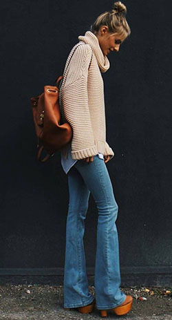 Outfits With Bootcut Jeans, Kate Gill, Retro style: Retro style,  Bootcut Jeans  
