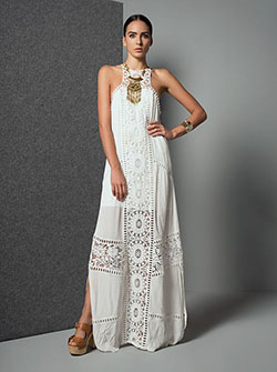 Studio f vestidos blancos: trajes de fiesta,  Camisa sin mangas,  Atuendos Informales,  Zapatos de vestir maxi  