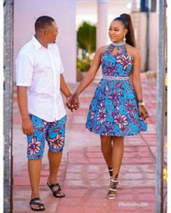 Ropa africana para parejas, vestido africano: Vestido de novia,  vestidos africanos,  paño kente,  Trajes de pareja a juego  