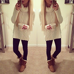 Outfits Casuales Con Uggs: Atuendos Con Botas Ugg  