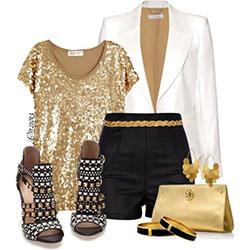 Looks de concierto de Beyoncé para usar: Pantalones cortos negros  