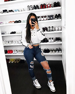 Lindos outfits con nike air force: aire jordan,  Trajes de malo,  aire nike,  Atuendos Informales  