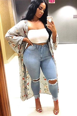 Baddie trajes de tallas grandes, Ropa casual: traje de talla grande,  talla pequeña,  Nova de la moda,  Atuendos De Top Corto,  Ropa formal,  Atuendos Informales  