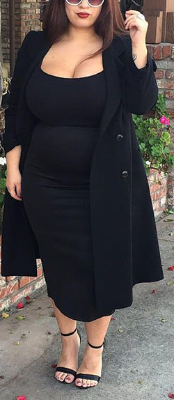 Pequeño vestido negro, Fashion To Figure: traje de talla grande  