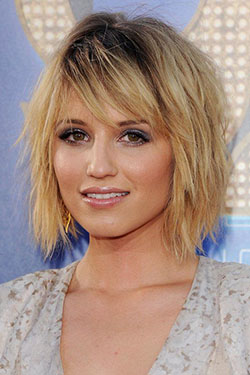 Corte de pelo corto de Dianna Agron, Dianna Agron: Peluca de encaje,  corte bob,  Cabello corto,  corte pixie,  Peinado corto  