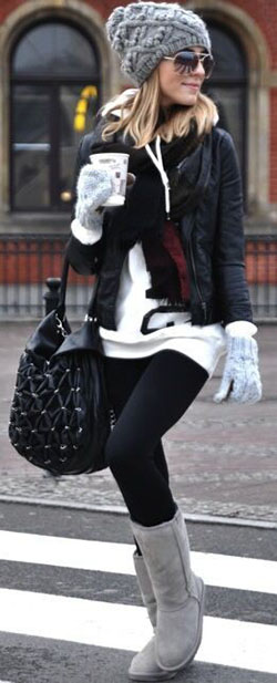 Outfits De Invierno Con Uggs: Atuendos Con Botas Ugg  