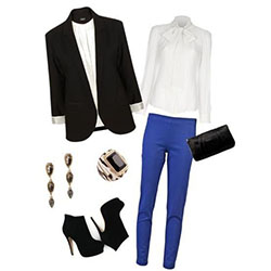 Combinación Blue Jeans Top, Chaqueta de traje: traje de mezclilla azul,  Chaqueta de traje  