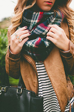Vestidos Con Bufandas, Moda lenta, Braga para el cuello: trajes de invierno,  blogger de moda,  Trajes de moda,  Trajes De Bufandas  