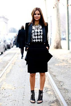 Trajes de falda asimétrica, Semana de la moda de Milán, Semana de la moda de París: Trajes De Falda,  Semana de la Moda,  Fotografía de moda,  Estilo callejero  