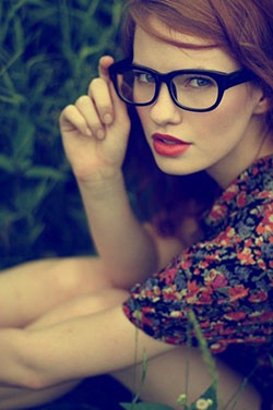 Gafas nerd para niñas, prescripción de anteojos, accesorio de moda: Artículos de lujo,  Accesorio de moda,  Gafas nerd  
