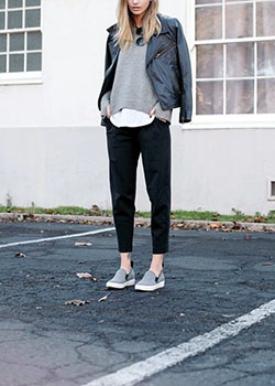 Asian style fashion jogger pants outfits, Casual wear: Trench coat,  Street Style,  Casual Outfits,  Joggers Outfit  
