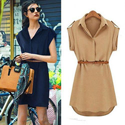 ¿Por qué los vestidos camiseros son populares en este momento? Ideas de atuendos para citas: camisas,  Ideas de atuendos,  Ideas de vestidos,  Atuendos Informales,  Primera fecha  