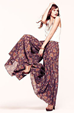 Maravilloso atuendo Flare Palazzo para mujeres Free People Pantalones y camiseta sin mangas | Nordström: Atuendos Informales,  trajes de fiesta,  Palacio para damas,  palazzo y tops,  Trajes De Palacio  