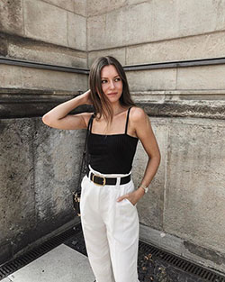 Ideas de atuendo casual, camisa sin mangas: Atuendos Informales,  Camisa sin mangas  